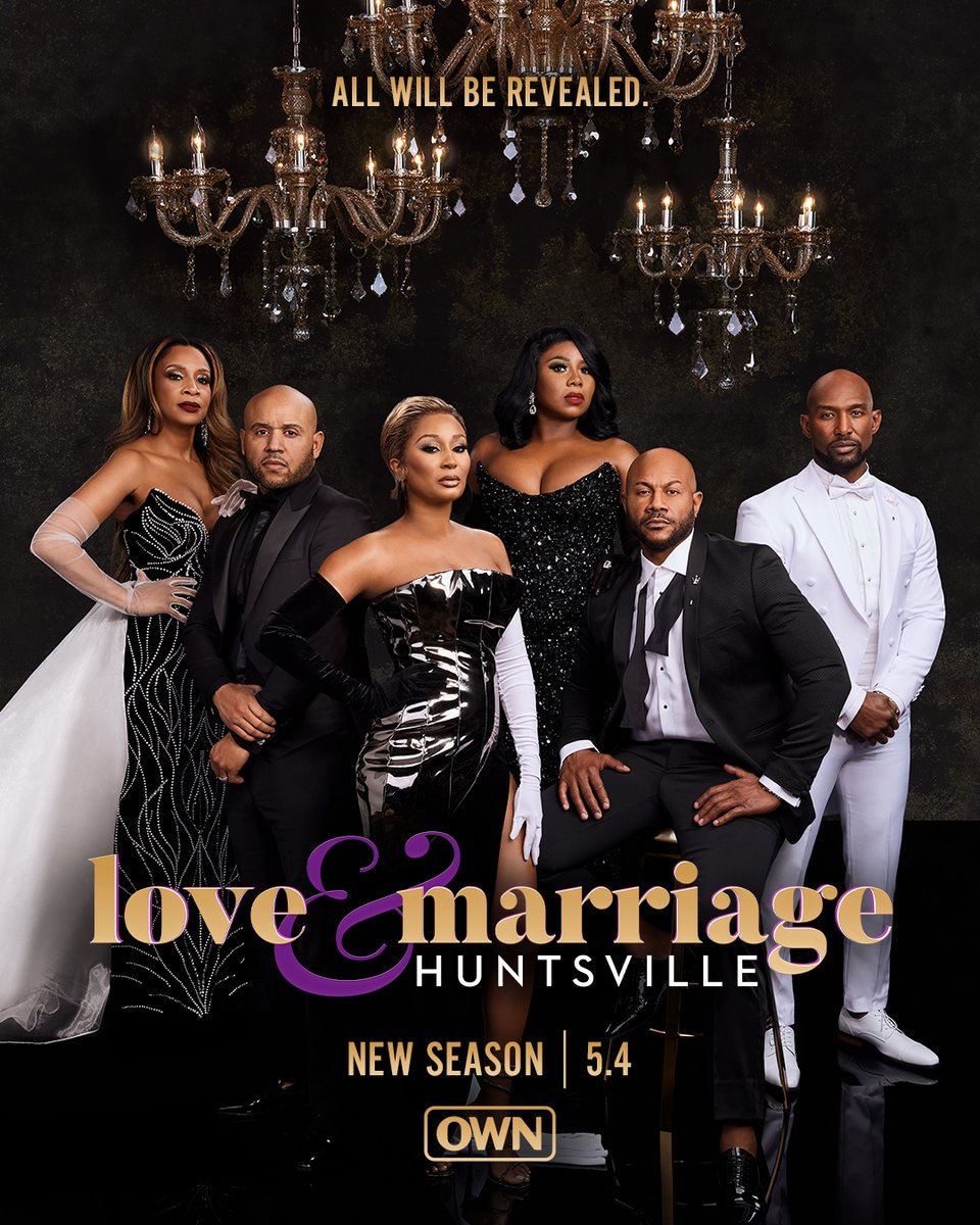 Your Huntsville faves are back and they're flyer than ever 🔥 Love & Marriage: Huntsville returns on May 4th. #LAMH