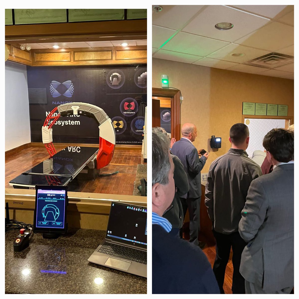 Yesterday we hosted an in-person live demonstration of the Nanox.ARC system on a patient as part of our investor event at Dynamic Medical Imaging in New Jersey. Investors observed the entire patient scanning flow with Nanox.ARC. Thank you to all who attended the event.