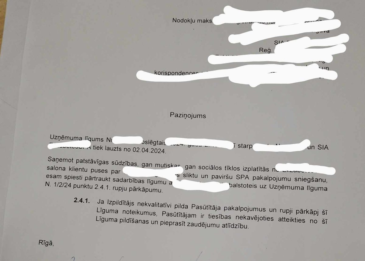 liana_langa's tweet image. Latviete kādā skaistumkopšanas salonā apkalpoja krievietes latviski. Par to īpašniecei viņai uzteica darbu, laužot līgumu. #AtkrieviskoLatviju! 
Rusifikācija ir vēzis mūsu valsts sociuma ķermenī!
Izbeidzam to! 🇱🇻🙏
