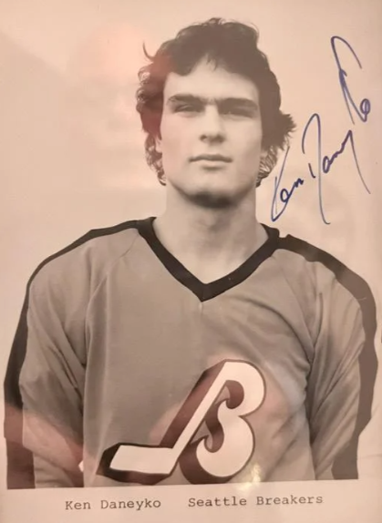 #WaybackWednesday Happy 60th birthday Ken Daneyko! Here's Ken before his NHL career during his time with the Seattle Breakers in the WHL (1982)