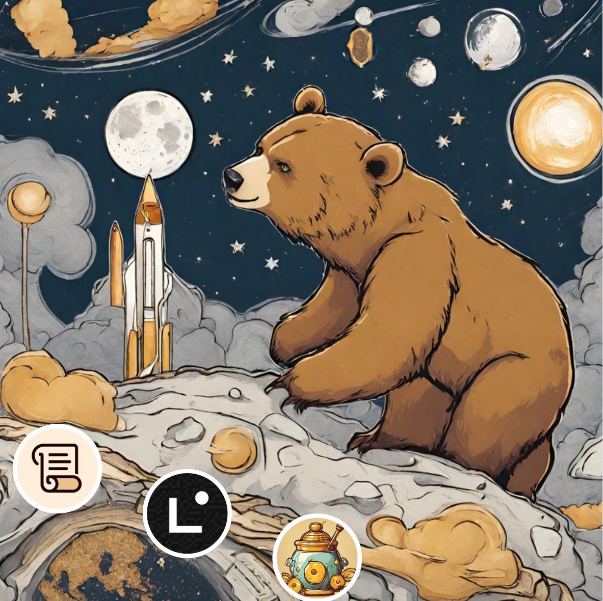 Behold a new era, Bears! 🐻 🚀 Our community is poised to soar to new highs! And you’re all early! 🍯⛓️ View Minting, Early Supporter & Lucky Draw Bonus: docs.google.com/spreadsheets/d… Vote on a new proposal: snapshot.org/#/cultbears.et… Topic: $XHNY Deployment on Scroll & Linea zkEVM