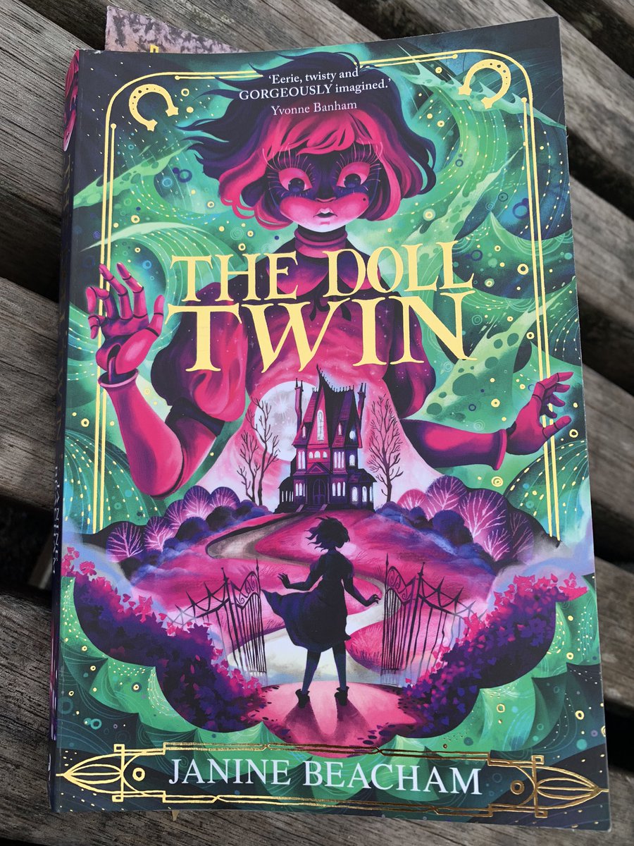 Absolutely loving The Doll Twin @BeachamJanine - brilliantly creepy so far! A definite contender for storytime next term!