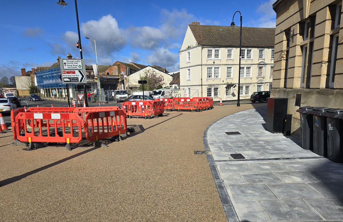 The first phase of improvement works in Trowbridge town centre is progressing well, with the second phase commencing on 13 May. Find out more 👉🏼 orlo.uk/vAGB7