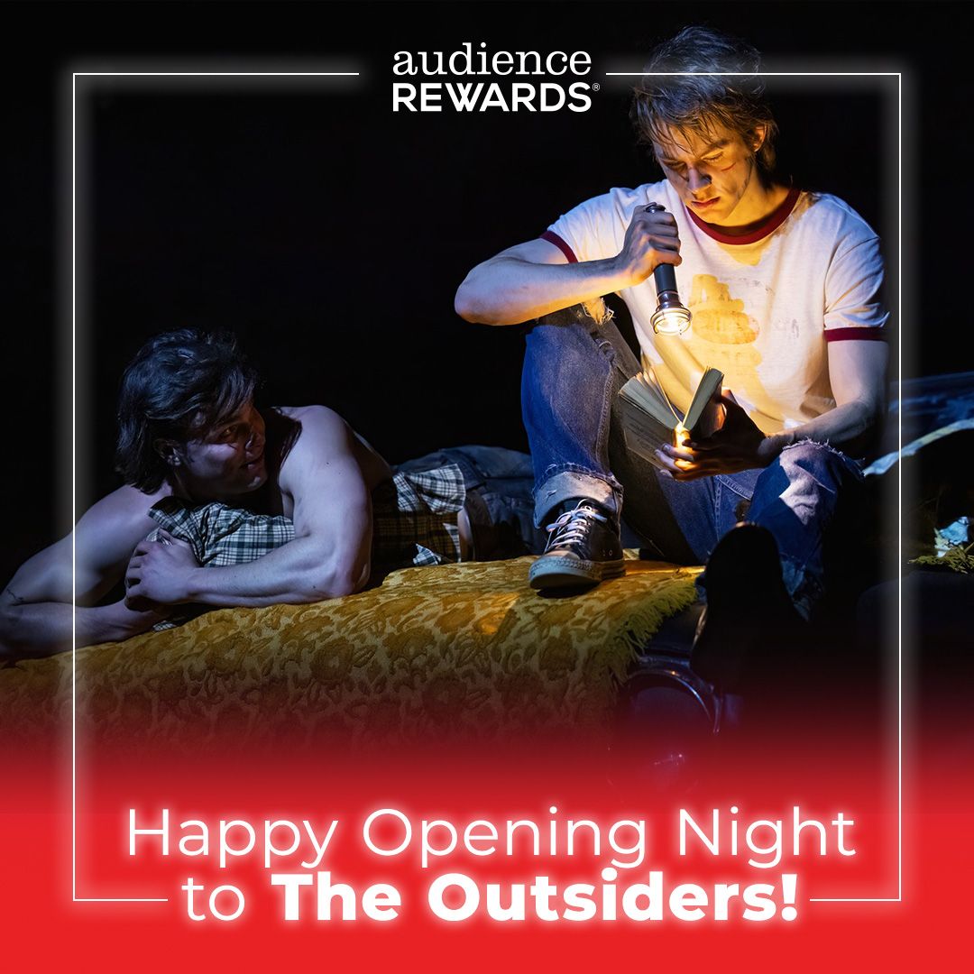 Heading back in time to Tulsa, 1967 - happy opening night to @outsidersmusical !