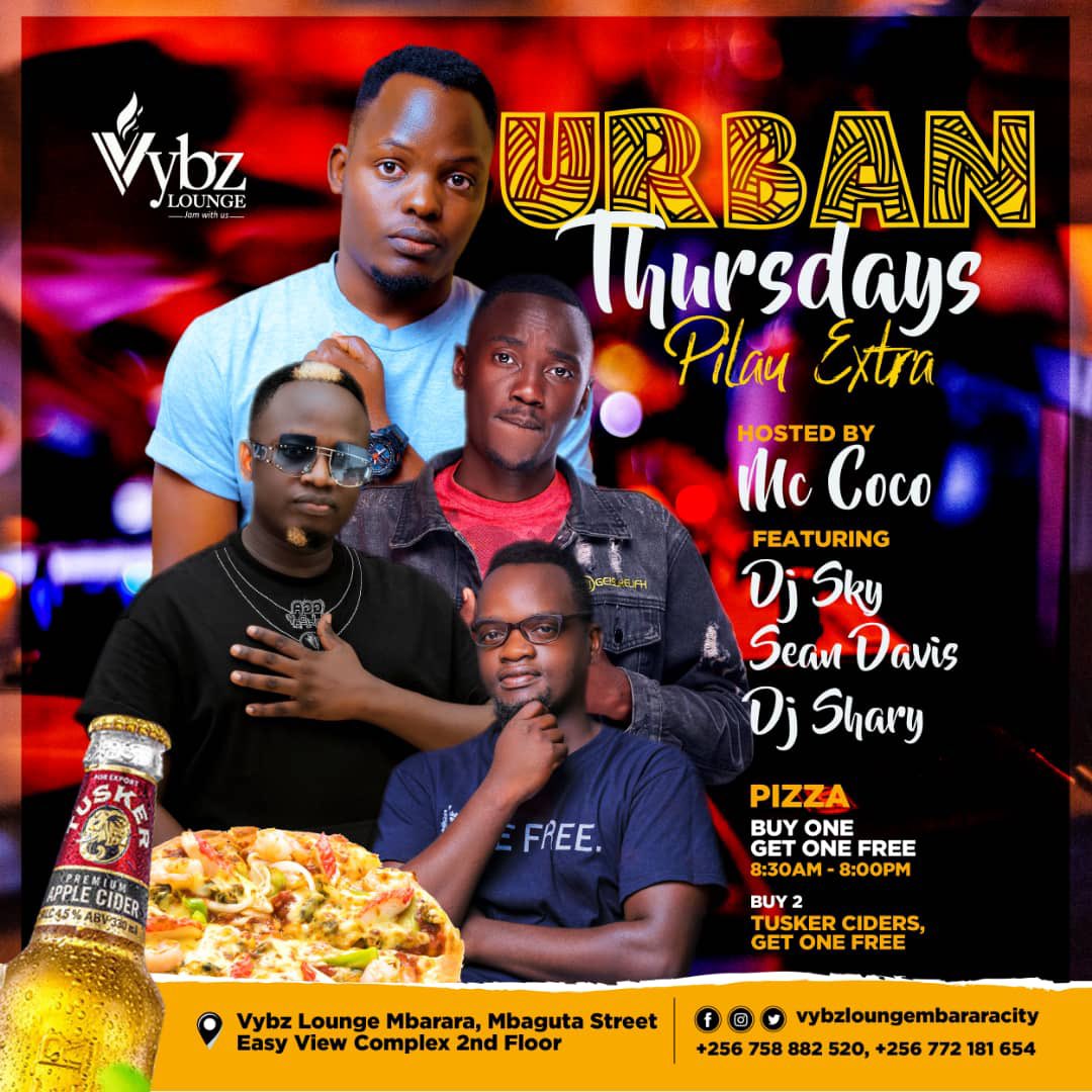Pilau extra 🔥 Join us tonight for #UrbanThursdays where the vibe is so urban and the party never stops. See you there tonight!