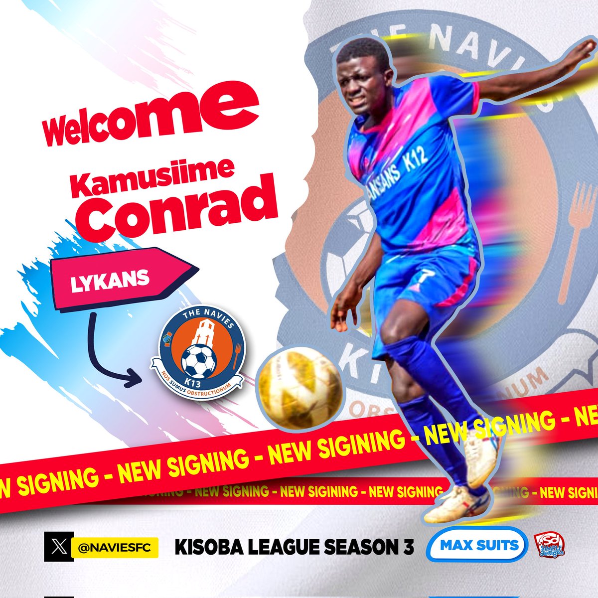 DONE DEAL 🚨🚨 @Conradekamu to Navies_FC is a Here We Go! Player has agreed a season long loan deal with the club from @TheLykansK12 It is Official and Confirmed 📌 Welcome Home Conrade 👏🎊🎉