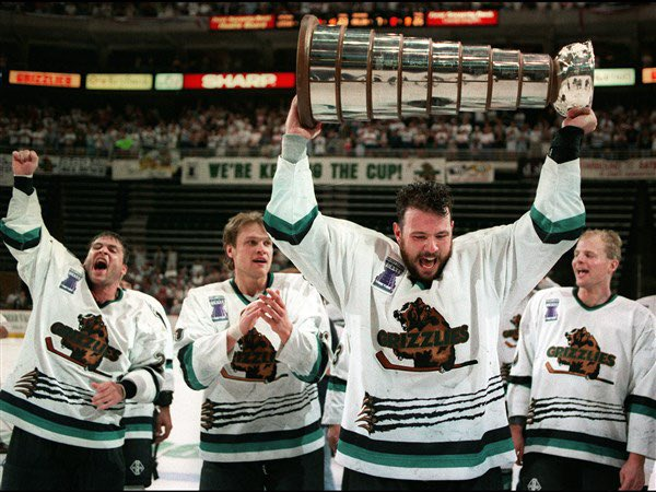 In 1995-96, their first season in Utah (after relocating from Denver), the Grizzlies won the IHL championship, which they had also won the year before. So Utah has had some good luck bringing in hockey teams in the past...