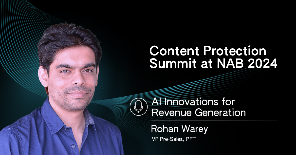 Grab your seat at Content Protection Summit during the NAB Show 2024, as Rohan Warey, VP of Pre-Sales at Prime Focus Technologies, shares his insights on “AI Innovations for Revenue Generation” for M&E organizations. 📍West hall – Saturday, April 13 eu1.hubs.ly/H08ysQ70