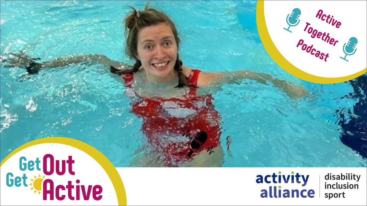Last week we released a new episode of our Active Together Podcast. Meet Laura Clarke from Haringey who discovered a community of amazing people down at her local swimming pool. Listen to Laura's story: activityalliance.org.uk/news/8912-maki…
