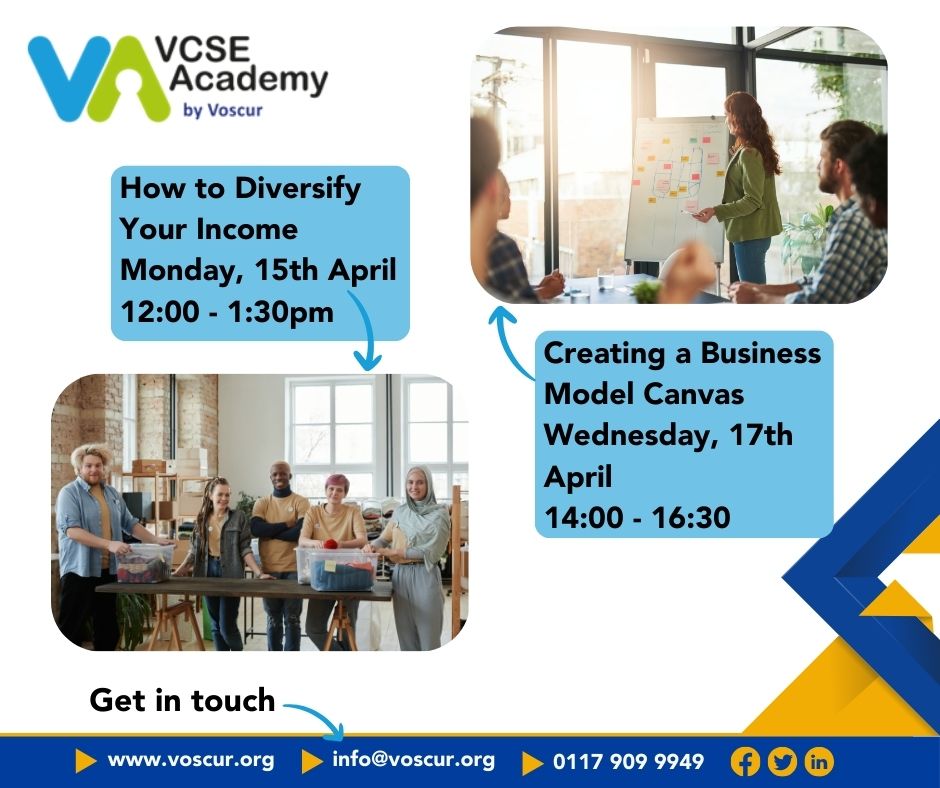 Calling all Social Enterprises! Voscur are pleased to be supporting the social economy in Bristol through a calendar of exciting, interactive workshops. Join us next week for two great sessions: vcseacademy.org/events/how-to-…… vcseacademy.org/events/creatin…