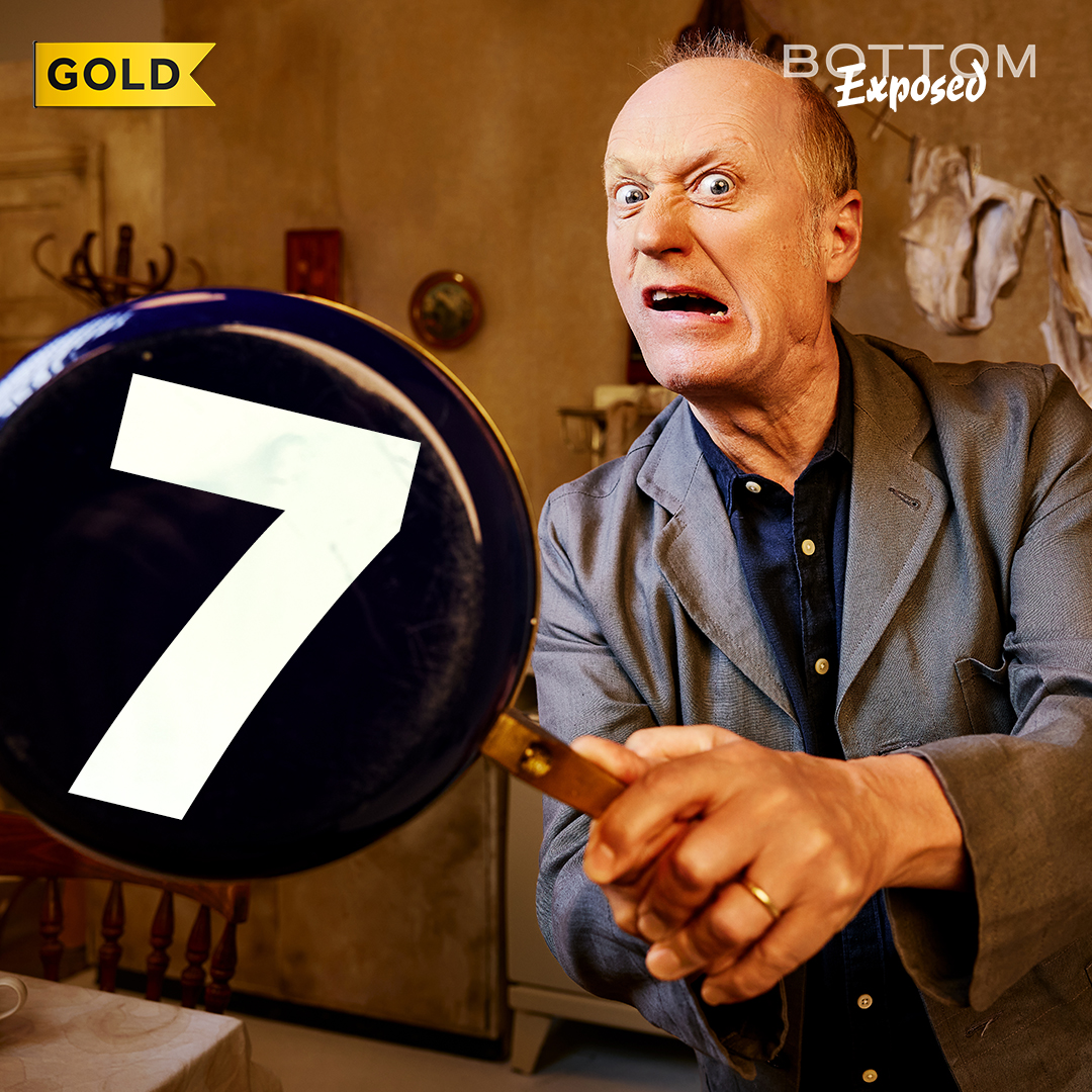 Use a line from #Bottom to describe how excited you are for #BottomExposed, which airs in just 7 days!!