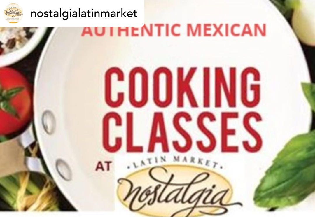 Don't miss #nostalgialatinmarket upcoming cooking class on April 25th. Enjoy a delicious 3 course meal while learning Authentic Mexican Recipes! 🧑‍🍳 🙌 

📧 Email info@nostalgialatinmarket.com for more information
🗺️ 391 Kerr St

See you in #Kerrvillage 👋 

#oakville