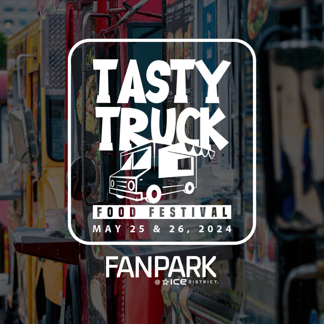 🍽️ The Tasty Truck Food Festival cruises in to Fan Park @ ICE District on May 25 and 26 featuring a diverse selection of cultural cuisines, live music and fully-licensed event grounds! Admission to this event is free & no ticket is required! More info: tastytruck.ca