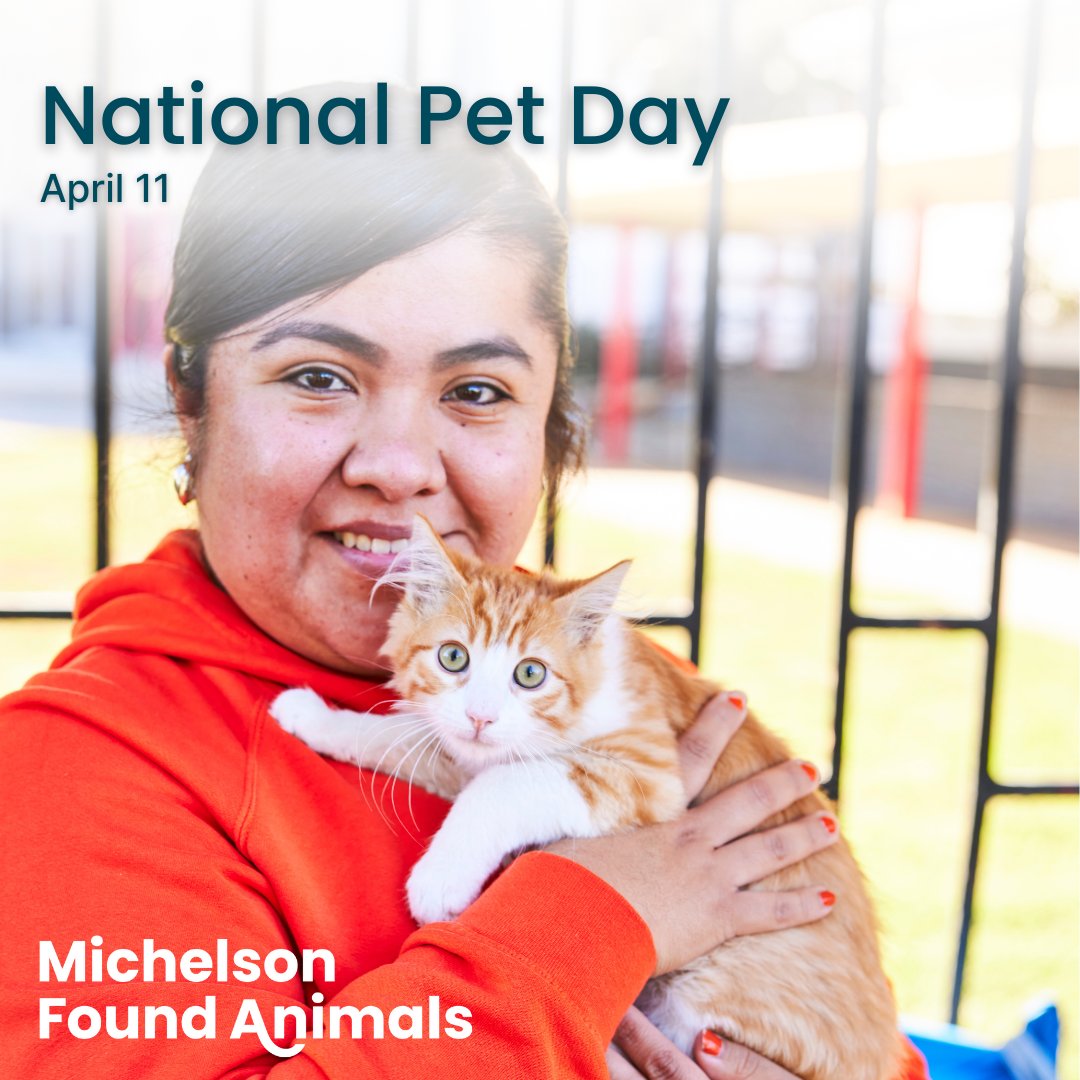 It’s #NationalPetDay! Join us in honoring our cherished animal companions. Whether they are covered in fur, feathers, or scales, today is a day to celebrate the extraordinary connection between humans and animals.