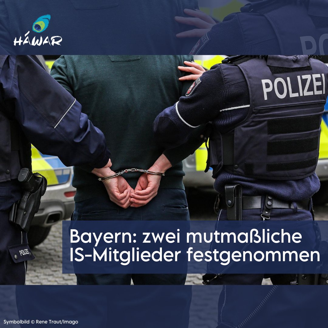 TW: S*xualisierte Gewalt

Laut @BR24 wurden zwei mutmaßliche IS-Mitglieder, das Ehepaar Twana H. S. und Asia R. A. aus #Irak, in #Regensburg und im Landkreis #Roth in #Bayern festgenommen.
