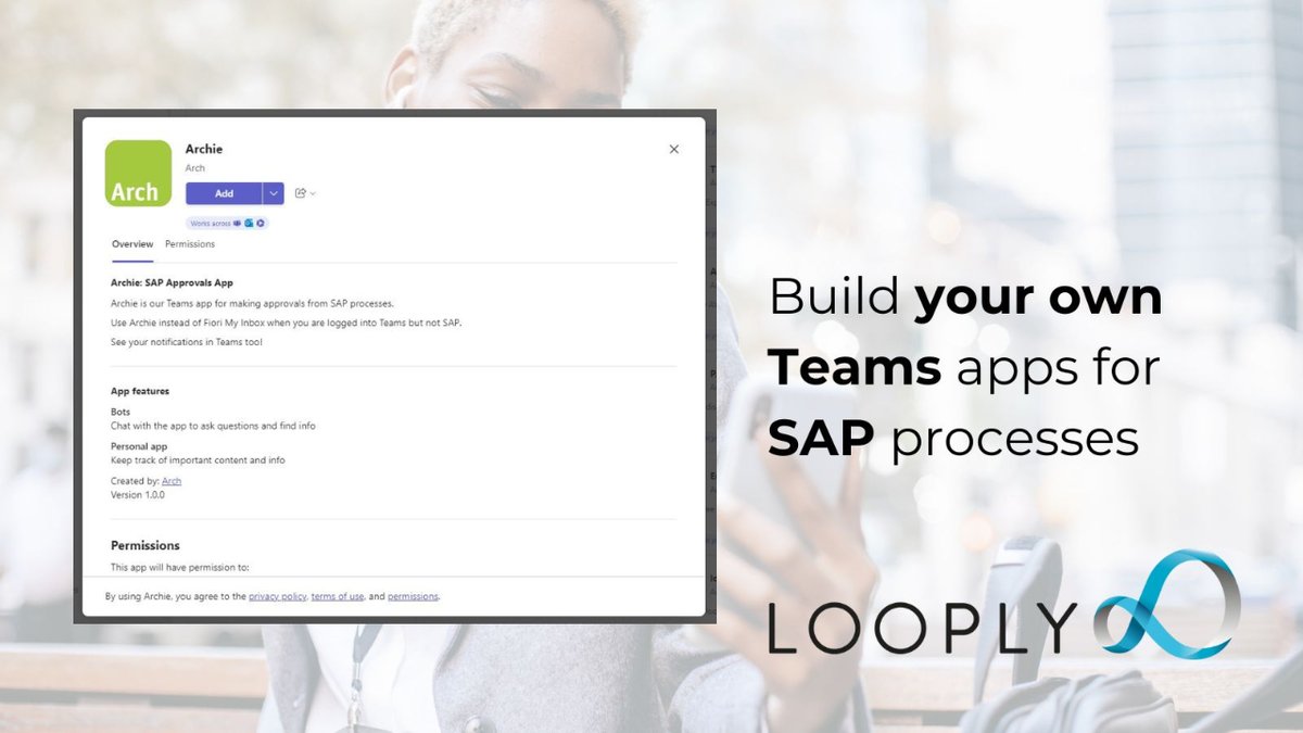 Build your own Teams app with Looply #looply #sap #s4hana i.mtr.cool/txdykugsrh