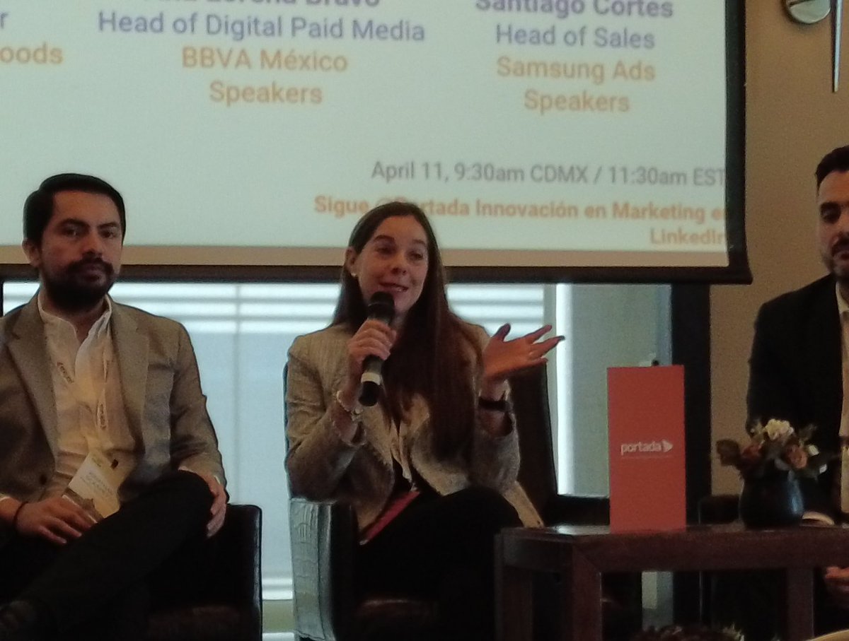 “Hay una barrera importante de conocimiento en CTV", explica Ana Lorena Bravo de BBVA México. "Cambian las prácticas y el share que necesitas para empezar a experimentar con CTV se lo quitas a la televisión tradicional. Algunos lo ven como una pérdida, pero no es así".
#CTV