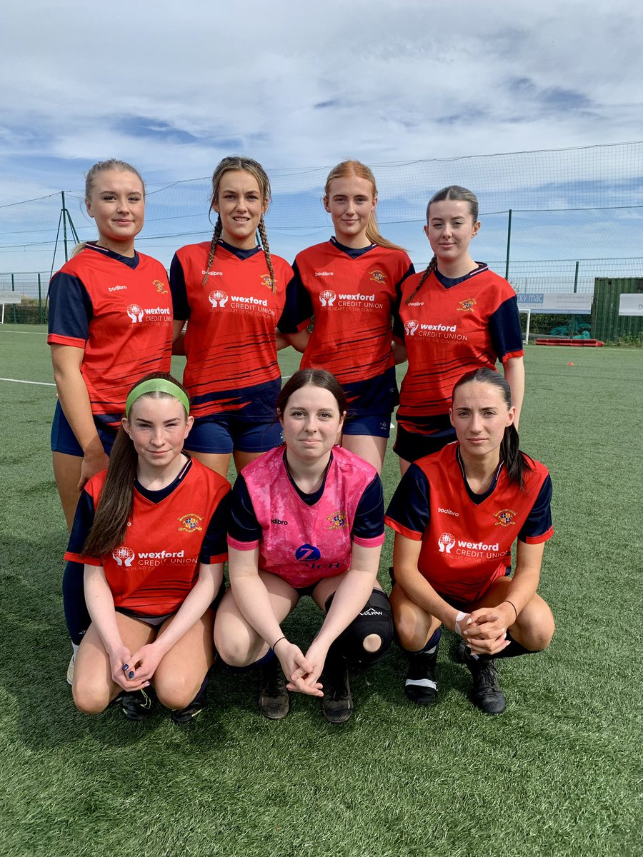 Our senior soccer team won our first ever soccer trophy when they captured the FAI Senior Girls Regional Final following a great 8-2 win. The scorers were
Polly Redmond 3
Molly O’Shea 1
Clíona Kearney 1
Hannah Keohe 1
Layla Fenlon 1 
Keeva Molony 1
#womeninsportire #soccer #YNWA