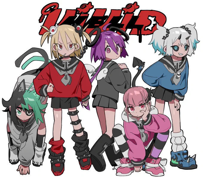 #PortfolioDay キャラクターデザインしてます!かっこいい服と可愛いキャラクターが好きです 