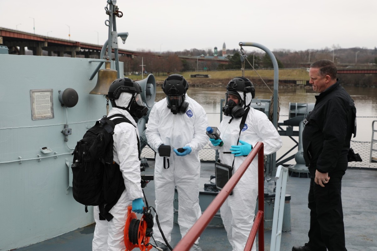 “Each year, the CST finds different training sites to challenge its survey teams, which specialize in detection, identification and sample collections in contaminated areas.' Read more ➡️ spr.ly/6019wX83Z #Readiness @USNationalGuard @USArmy