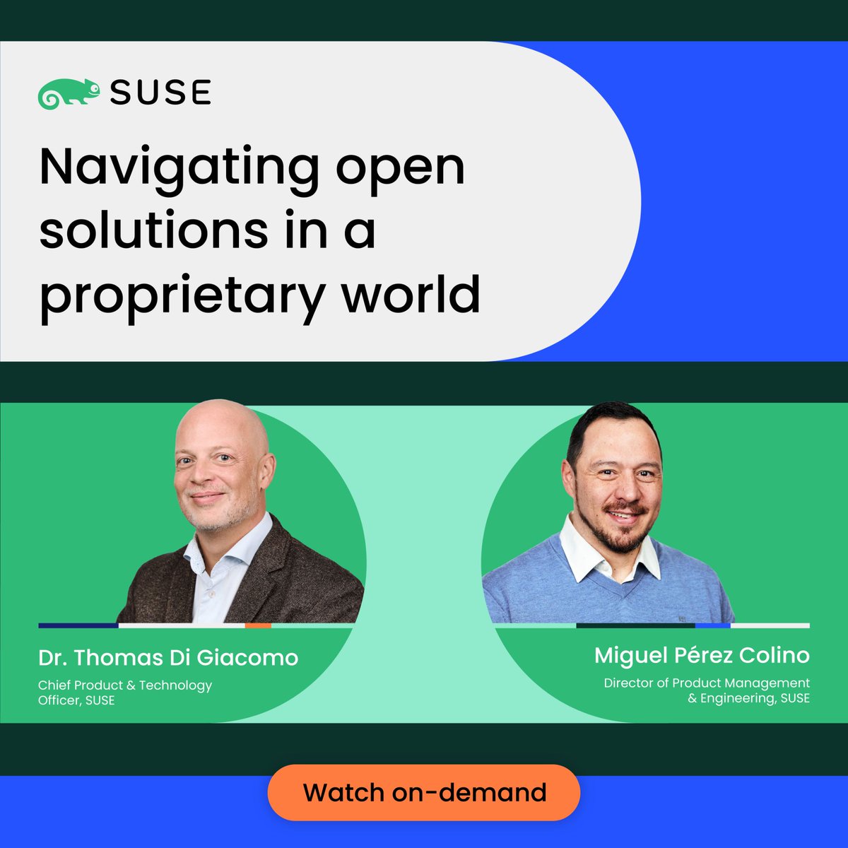 👉Tune in to our on-demand Tech Talk with Dr. Thomas Di Giacomo [@t_di_g] and Miguel Pérez Colino [@mmmmmmpc] to learn how to maintain a resilient & adaptable IT infrastructure and make choices that prioritize openness, innovation, and autonomy. 🔗 okt.to/bVdv95