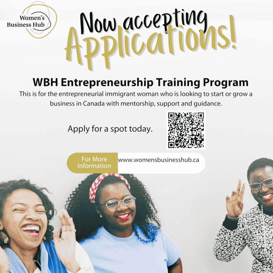 We are accepting applications for the Entrepreneurship Training Program! Are you an immigrant woman with an entrepreneurial spirit and a great business idea? Apply for the program! Reach out at wbh@sods.sk.ca and complete your application here: sods.sk.ca/welcoming/look…