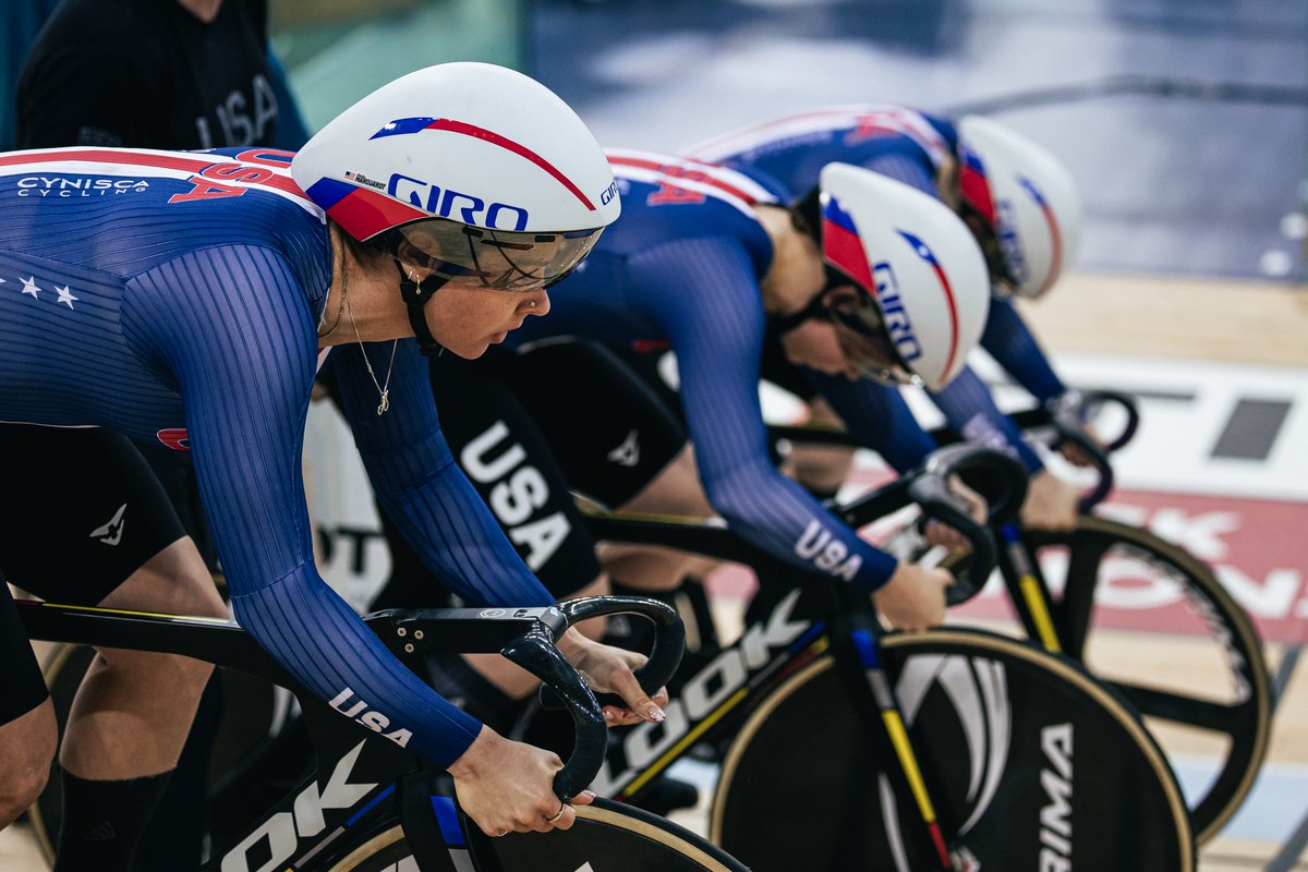 The third and final round of the Track Nations Cup is on deck! #TeamUSA went from the Pan American Championships in Los Angeles 🇺🇸, straight over to Milton 🇨🇦 for their last big race prior to the Olympic Games! Watch live on myworldofcycling.com.