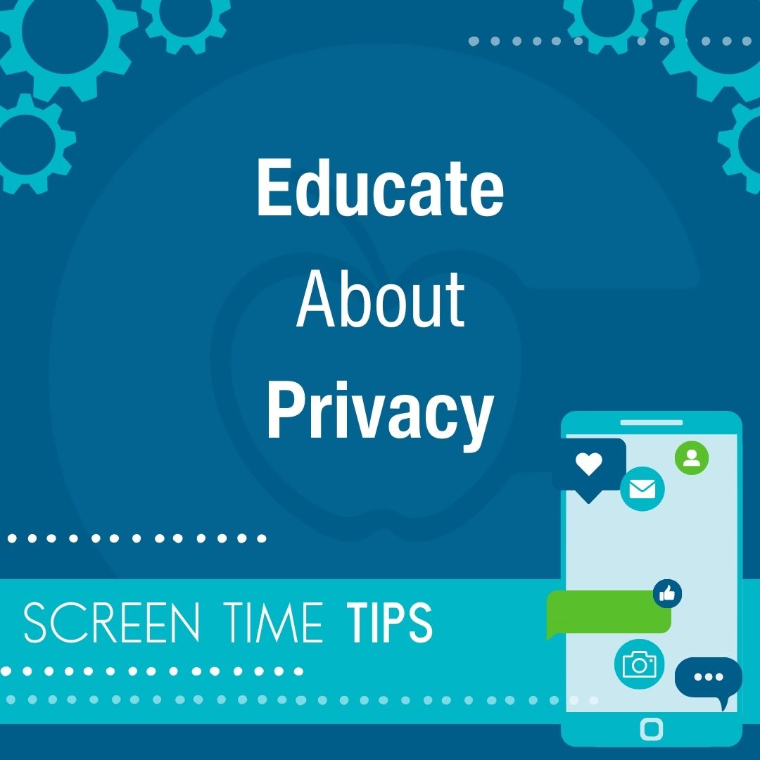 Educate About Privacy: Teach your teen about the importance of privacy settings and the potential risks of sharing personal information online. Visit tiny.conroeisd.net/CoBA2 for additional resources.