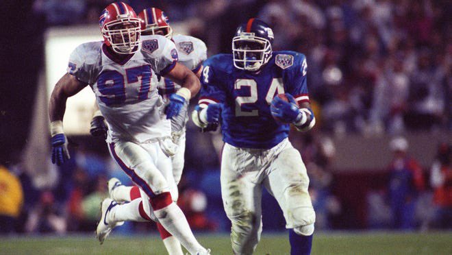 Opinion: O.J. Anderson was better than O.J. Simpson. The Giants' O.J. was named Super Bowl MVP in 1991, rushed for 20 more career touchdowns than the Bills' O.J., and he never committed double-murder. Let's go Giants!