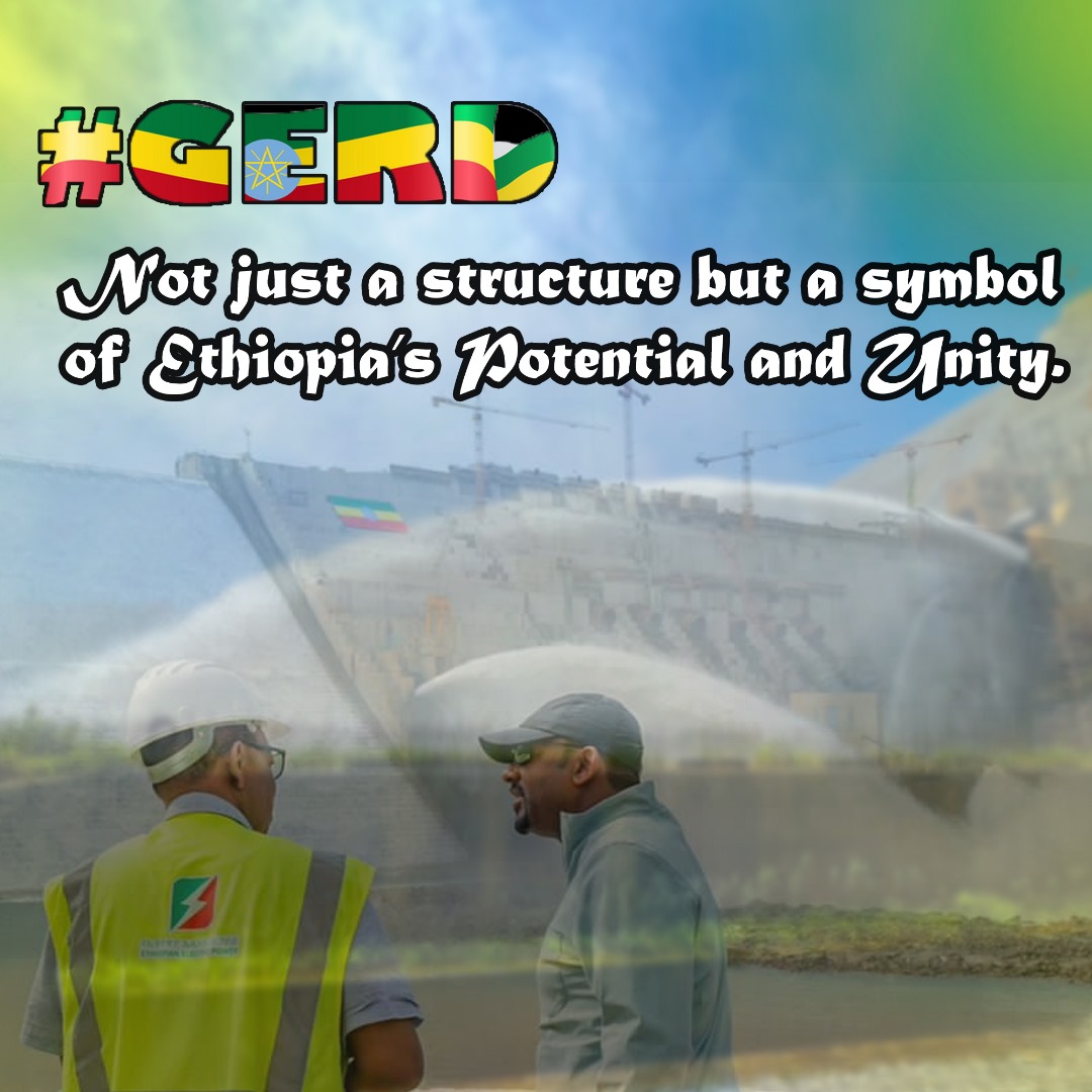 #GERD not just a structure ፣a symbol of Africa's potential and unity!!
#Abiy_Ahmed
#Ethiopia_prevails 
#HandsOffEthiopia