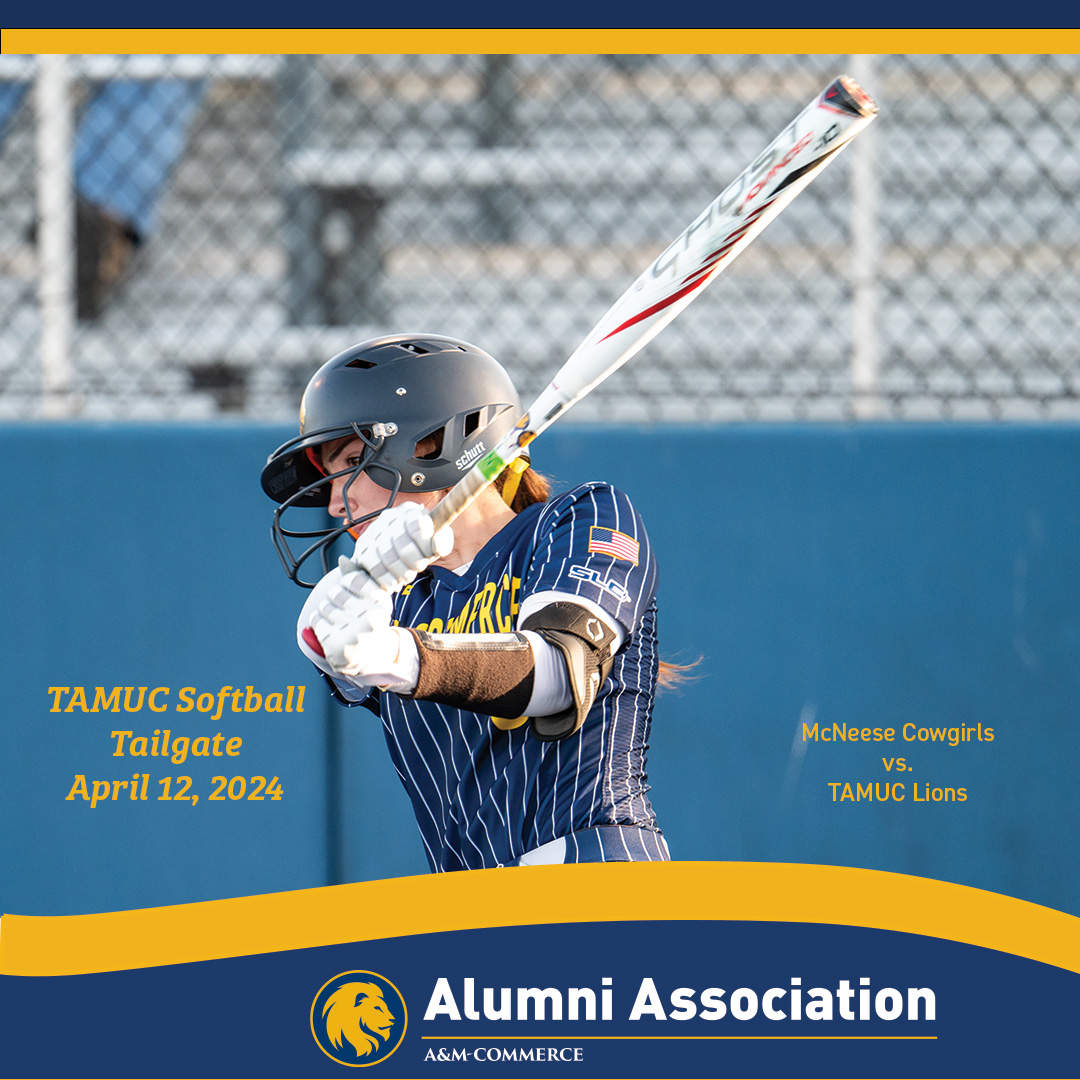🎉 Join us for the TAMUC Softball Tailgate! 🥎 April 12th, 4:30 - 7:30 pm at the John Cain Family Softball Complex, Commerce, TX. Enjoy snacks and refreshing beverages as we celebrate alumni and appreciate our employees. Don't miss out! RSVP: tamuc.edu/tailgate-softb… #tamucalumni
