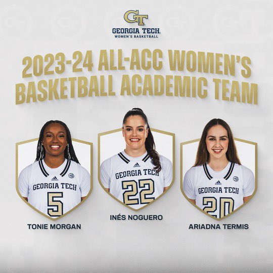 Taking care of business on and off the court. 🤓 🔗: buzz.gt/wbb041124