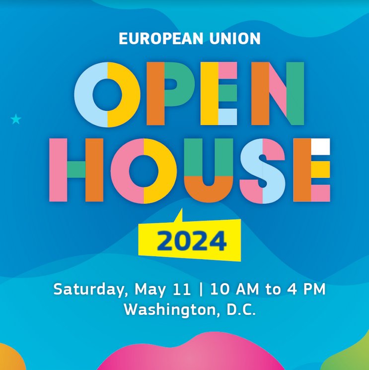 🇸🇮 We are excited to announce that Embassy of #Slovenia will once again be part of 🇪🇺 #EUOpenHouse, officially taking place on Sat., May 11! From 10 AM to 4 PM, we are opening our doors to those across the D.C. area for a day of Slovenian culture,food, music and more! #sloinusa