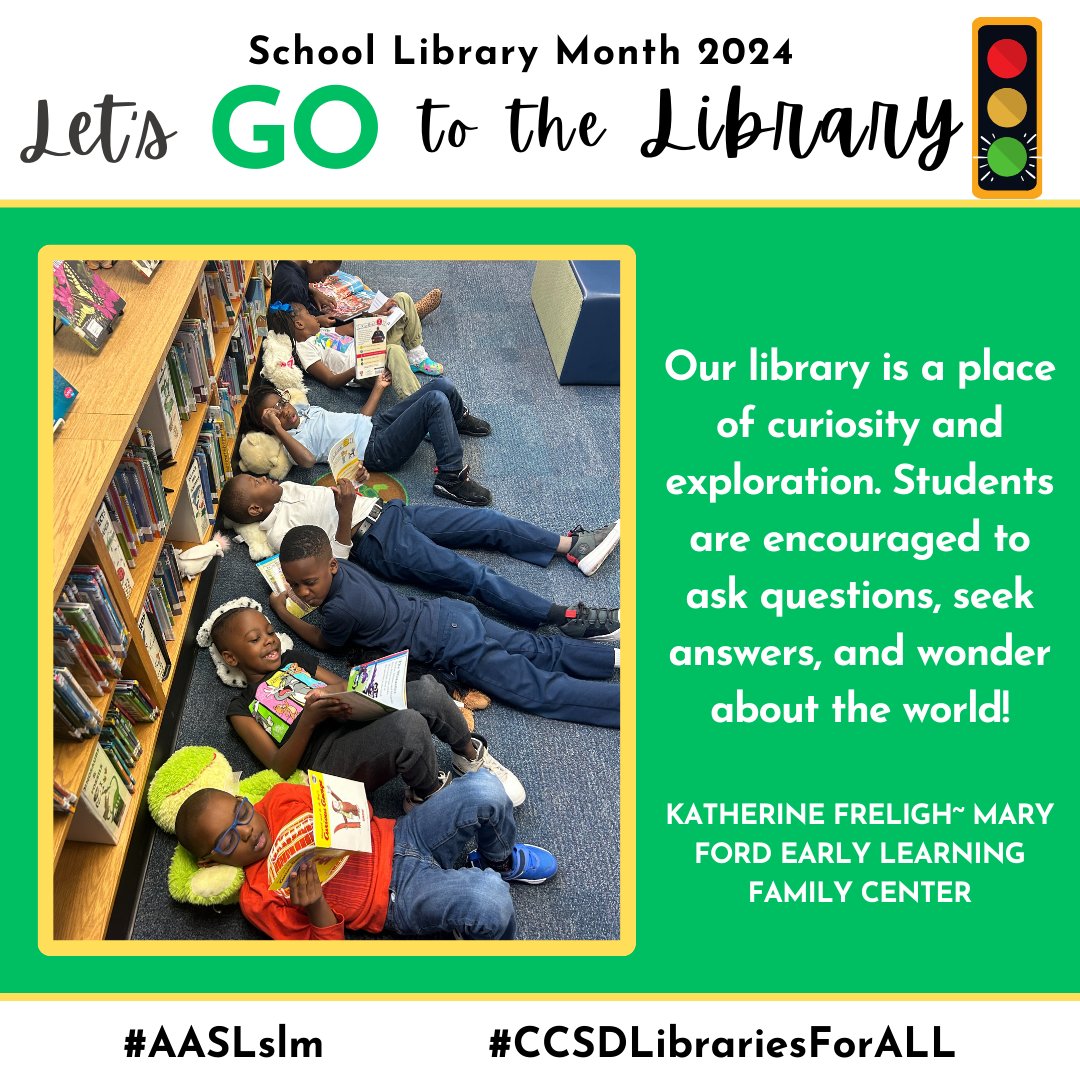 The perfect picture & the perfect description of what happens in our school libraries! #AASLslm #CCSDLibrariesForALL @ccsdconnects @scaslnet @aasl