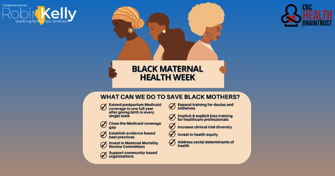 In Texas, Black women are twice as likely to die from pregnancy or childbirth. After TX passed its abortion ban, Black maternal mortality has only gotten worse. Congress must act to ensure Black mothers have equal access to maternal health resources. #BlackMaternalHealthWeek