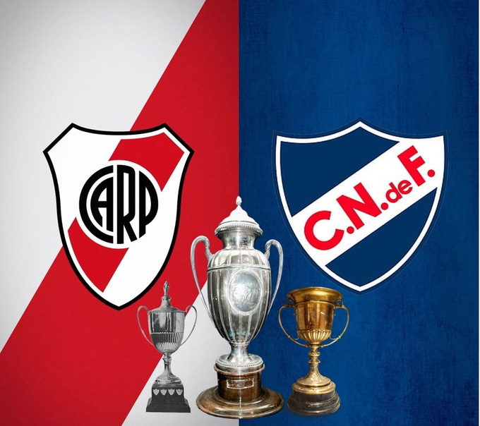 Tonight's massive River Plate 🇦🇷 vs. Nacional 🇺🇾 Copa Libertadores match will see 2 of South America's all-time most iconic clubs face-off @RiverPlate 🇦🇷 • 1x Club World ⭐️ • 4x Libertadores 🏆🏆🏆🏆 @Nacional 🇺🇾 • 3x Club World ⭐️⭐️⭐️ • 3x Libertadores 🏆🏆🏆