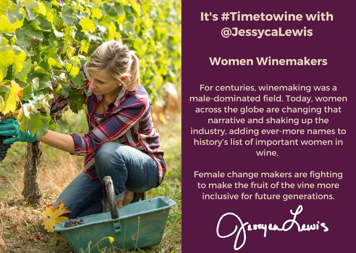 It's #Timetowine with @JessycaLewis  🍷 Spotlight on Women Winemakers 🌟 In our latest YouTube series, we dive into the stories of women who are redefining the wine industry. Join us as we uncork the tales of passion, innovation, and craftsmanship.