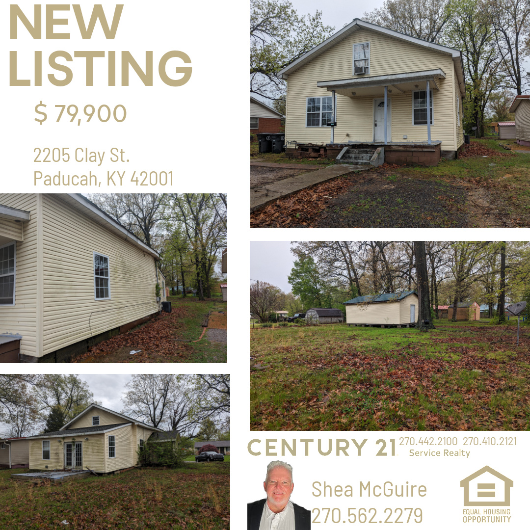 NEW LISTING

century21.com/property/2205-…

#realtor #realestate #paducahrealestate #westkentuckyrealestate #lakesrealestate #4riversrealestate #bentonrealestate #murrayrealestate #mayfieldrealestate #century21 #Century21servicerealty #communityfirst #C21 #C21Service