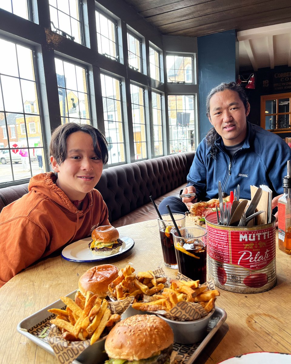 The kids have been complaining about “too much Tibetan food” these holidays (can you imagine) so today we dined across the road at the Rusty 🚴 Thanks guys for this completely other culinary experience! It’s quiet out there during the holiday, so do support your local if you can.