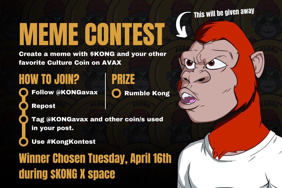 $KONG tweet media
