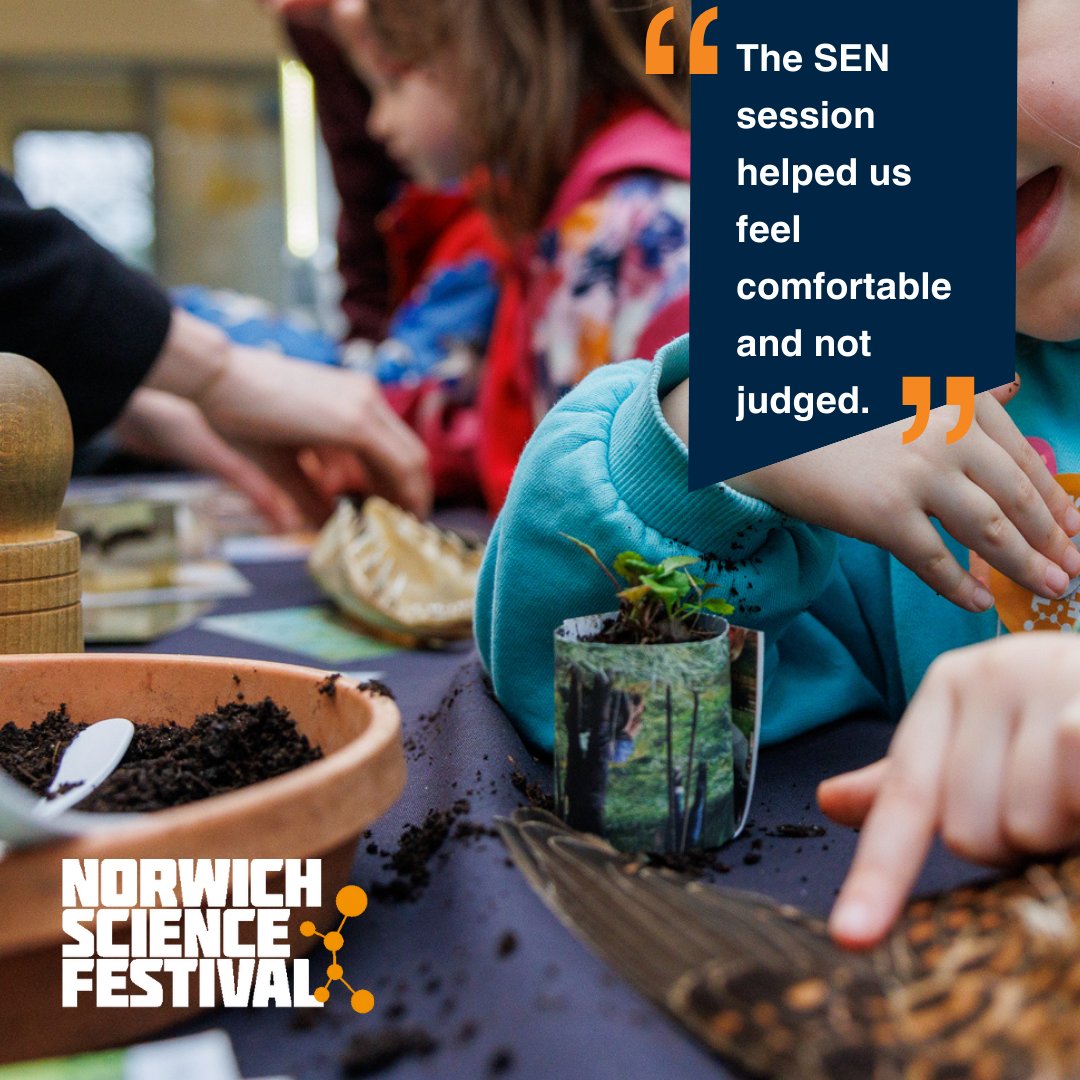 An enormous thank you to everyone who filled in our visitor survey!  The wheels are in motion and the team are already looking ahead to next year, with lots of your helpful feedback and ideas on how we can improve in 2025 in mind! #NorwichSciFest #TheForumNorwich #NorwichUK