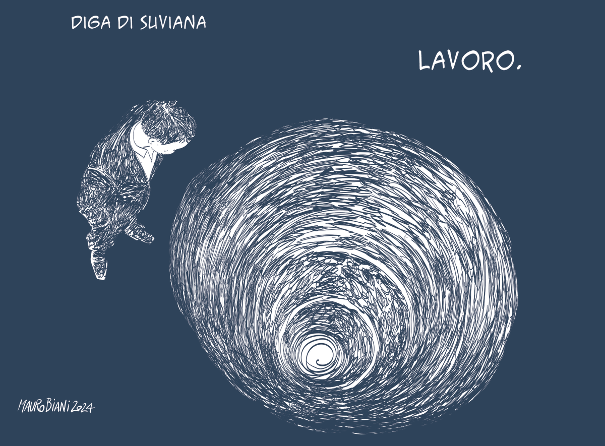 #Suviana #lavoro #strage #sicurezza #MortiSulLavoro 
Lavoro vo cercando, ch'è sì caro.
Oggi su <a href="/repubblica/">Repubblica</a>