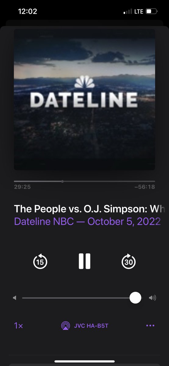 Devoguido's tweet image. I was just listening to old Dateline episodes today and currently in this one when I looked at Twitter and saw the news. #Whoa