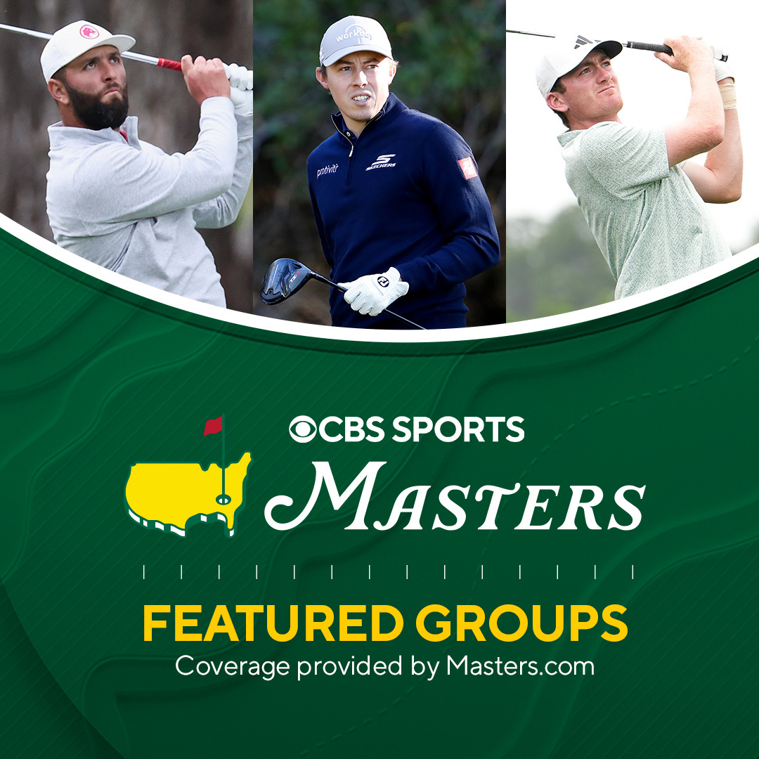 Our Featured Groups channel is LIVE. #themasters Watch via streaming on @paramountplus and on the CBS Sports app: cbs-sports.app.link/bDlsqpkvCyb