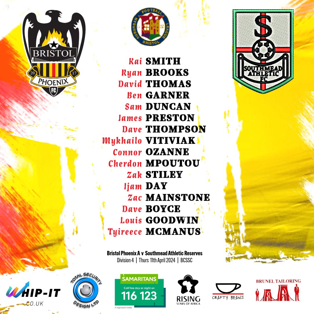 Our As take on <a href="/SouthmeadAFC/">Southmead CS Athletic</a> Reserves in the rearranged bottom v top clash 🔥