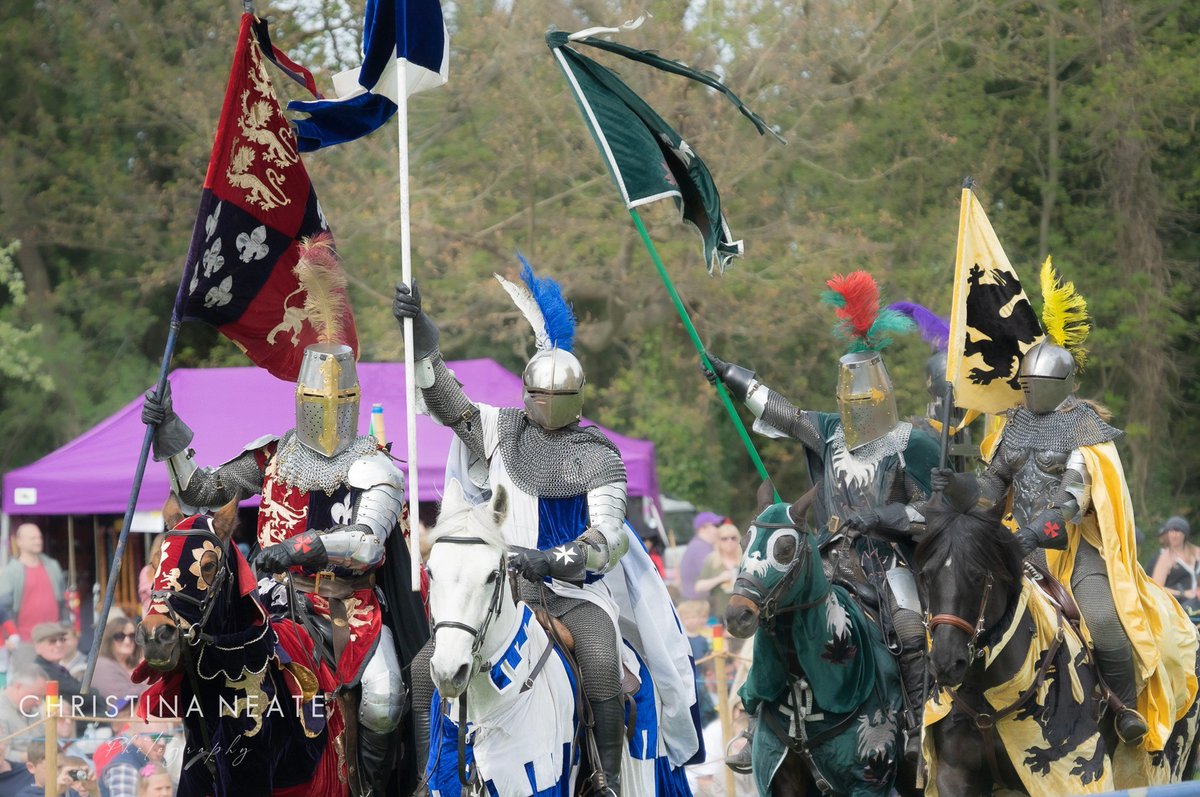 The first joust of the year at @HedinghamCastle is taking place this weekend on Saturday 13th and Sunday 24th of April! Watch as the Knights of Middle England take to the battlefield to showcase their skills and courage > bit.ly/4arQzBF 📸: Christina Neate