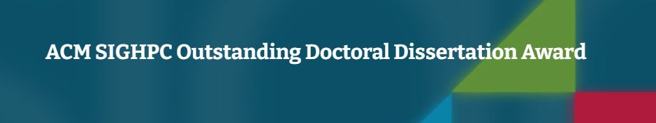 Hurry! Nominations closing soon for ACM SIGHPC Outstanding Doctoral Dissertation Award! Recognize excellence in HPC research. Nominate now! buff.ly/40wvPnN #HPC #DissertationAward