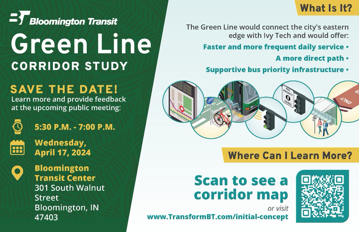 Bloomington Transit tweet media