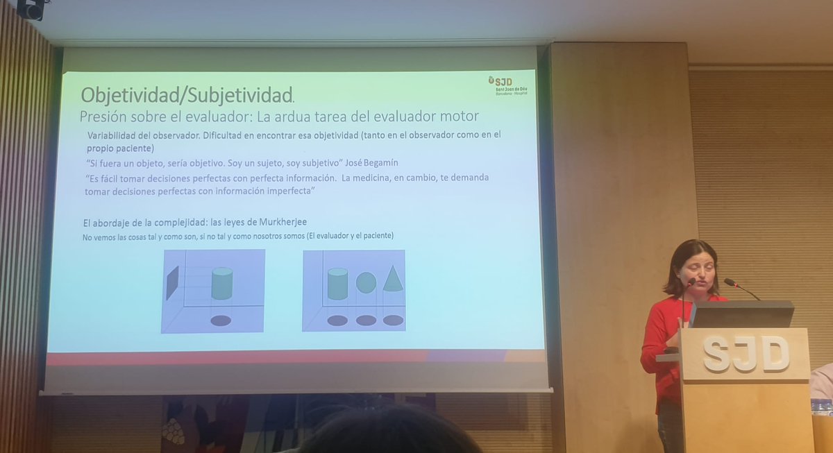 CUIDAME 2024. La Dra Medina del H Sant Joan de Déu analiza las dificultades de las escalas motoras en AME
