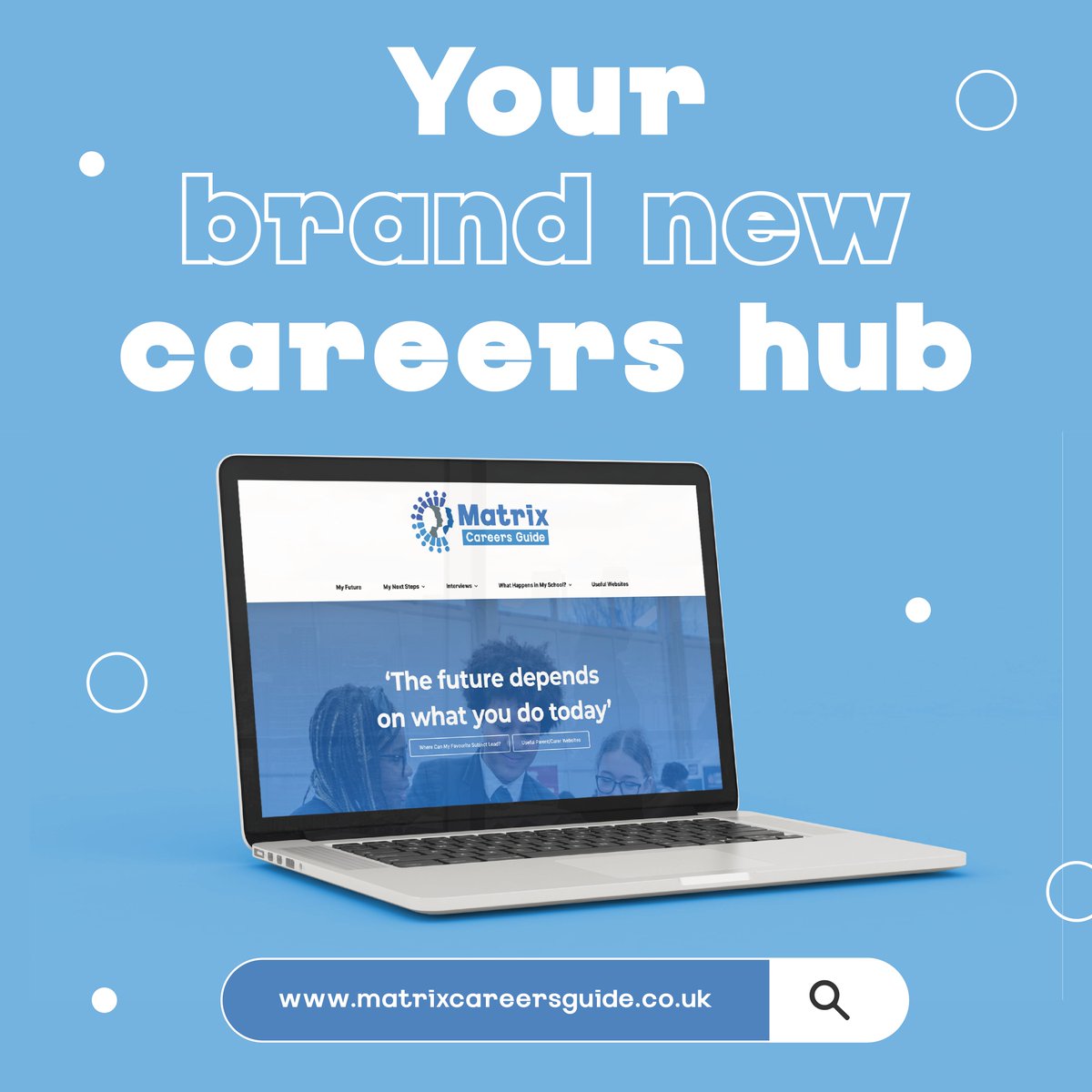 We are excited to launch our brand-new Careers Guidance Pupil Website🎉 Pupils need to be prepared for the working world and so, at the heart of our Careers Programme, is a focus on building up essential employability skills. 🌐Visit our new website: matrixcareersguide.co.uk